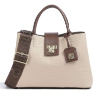 γυναικεία τσάντα χειρός-ώμου steve madden bkess-s 13002443-nat μπεζ