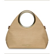 γυναικεία τσάντα ώμου steve madden bfiora 13002484-nat natural