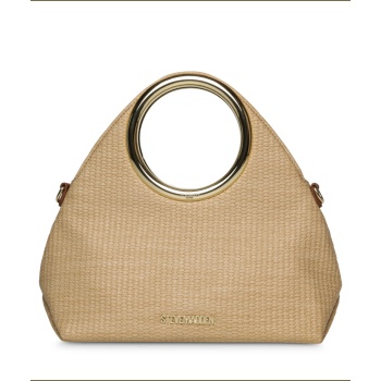 γυναικεία τσάντα ώμου steve madden bfiora 13002484-nat