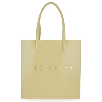 γυναικεία τσάντα ώμου crinkon large icon 283875-yellow