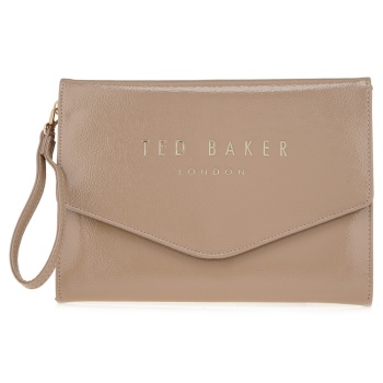 γυναικείος φάκελος ted baker crinkie 283874-stone