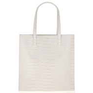 γυναικεία τσάντα ώμου ted baker wenella large icon 282817-ivory