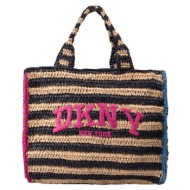 γυναικεία τσάντα χειρός/ώμου dkny hadlee md tote r61ayr57/ao7 multi