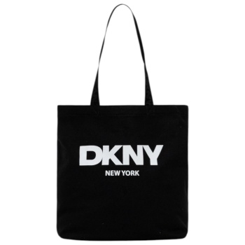 γυναικεία τσάντα ώμου dkny izzy tote r53agn37-black μαύρη