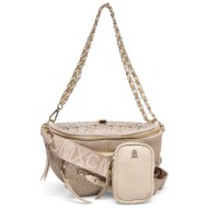 γυναικεία τσάντα μέσης steve madden bmaxima 13000640-bsm μπεζ