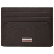 ανδρική δερμάτινη καρτοθήκη tommy hilfiger am0am14494-gb6 καφέ