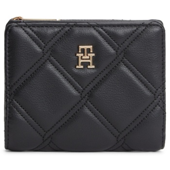 γυναικείο πορτοφόλι tommy hilfiger aw0aw18701-bds μαύρο
