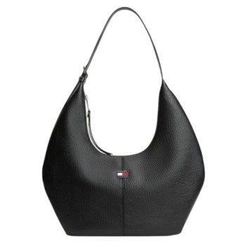 γυναικεία τσάντα ώμου tommy hilfiger hobo aw0aw18776-bds