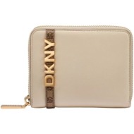 γυναικείο πορτοφόλι dkny avril r6216m25-lt3 τάουπε