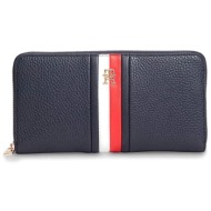 γυναικείο πορτοφόλι tommy hilfiger aw0aw19163-dw6 μπλε