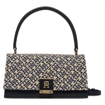 γυναικεία τσάντα χιαστί tommy hilfiger aw0aw18638-0gy μπλε σε προσφορά