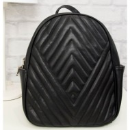 γυναικείο μαύρο mini backpack καπιτονέ ck56852