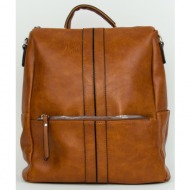 γυναικείο καφέ backpack - τσάντα ώμου ck5600k