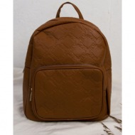 γυναικείο ταμπά backpack ανάγλυφο σχέδιο 9940440t