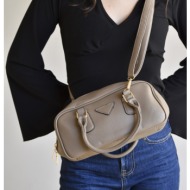 γυναικεία πούρο οβάλ τσάντα με χειρολαβές 1514p