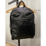 ανδρικό μαύρο σακίδιο πλάτης με τσέπη l625730