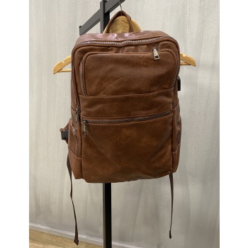 ανδρικό ταμπά σακίδιο πλάτης με πολλαπλές θήκες b9640103t