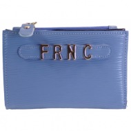 frnc francesco γυναικεία πορτοφόλια wal5519 σιέλ