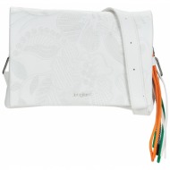 desigual bols alpha dortmund flap τσάντα γυναικεία ωμού 23saxp95-1001 λευκό
