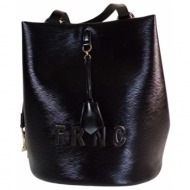 frnc francesco τσάντα γυναικεία ώμου 5533 blk μαύρο