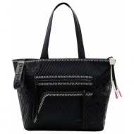 desigual bols softfree τσάντα γυναικεία ωμού 23waxp68-2000 μαύρο