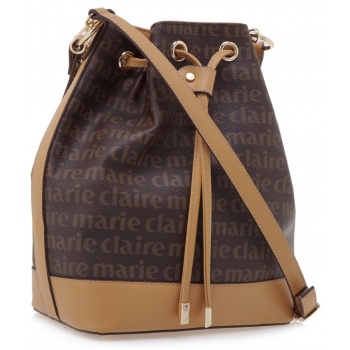 marie claire τσάντα γυναικεία χιαστί-ώμου mc222103273 καφέ σε προσφορά