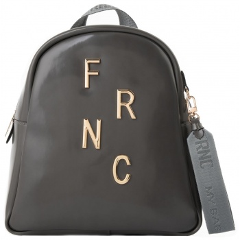 frnc francesco τσάντα γυναικεία πλάτης-backpack 4705 gr γκρί σε προσφορά