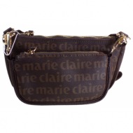 marie claire τσάντα γυναικεία χιαστί-ώμου mc21205014 ταμπά