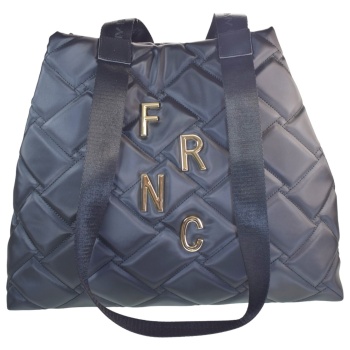 frnc francesco τσάντα γυναικεία ώμου 4819 blk μαύρο