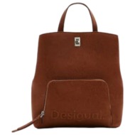 desigual bols logo sumy mini τσάντα γυναικεία backpack 24sakp03-6064 ταμπά