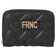 frnc francesco γυναικεία πορτοφόλια w02-011s blk μαύρο