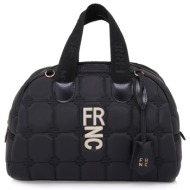 frnc francesco τσάντα γυναικεία ώμου-χιαστί-χειρός 2544 blk μαύρο