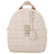 frnc francesco τσάντα γυναικεία πλάτης-backpack 2543 ivr ιβουάρ