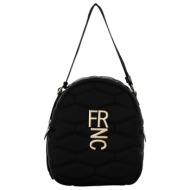 frnc francesco τσάντα γυναικεία πλάτης-backpack ώμου 4907 bl μαύρο