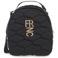 frnc francesco τσάντα γυναικεία πλάτης-backpack ώμου 4908 bl μαύρο