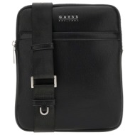 guess τσάντες milano crossbody ανδρικες ώμου-χιαστί hmmitup5223-blk μαύρο