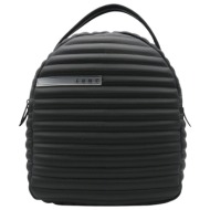frnc francesco τσάντα γυναικεία πλάτης-backpack 4637blk μαύρο