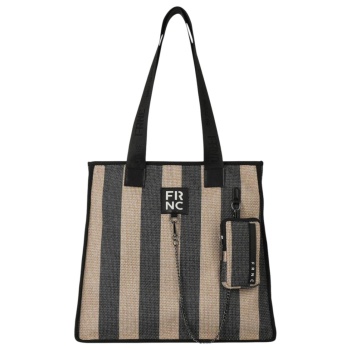 frnc francesco τσάντα γυναικεία ώμου 5310blk μαύρο σε προσφορά