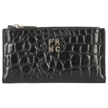 frnc francesco γυναικεία πορτοφόλια w-5906 blk μαύρο κροκό σε προσφορά