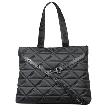 frnc francesco τσάντα γυναικεία ώμου 4158 blk μαύρο καπιτονέ σε προσφορά