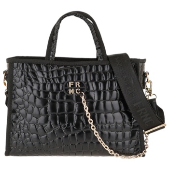 frnc francesco τσάντα γυναικεία χειρός-ώμου 5902 blk μαύρο σε προσφορά
