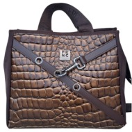 frnc francesco τσάντα γυναικεία ώμου-χειρός 5923 cof καφέ κροκό