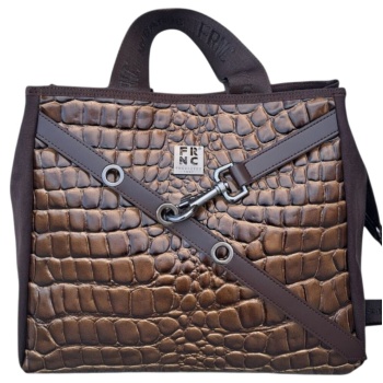 frnc francesco τσάντα γυναικεία ώμου-χειρός 5923 cof καφέ σε προσφορά