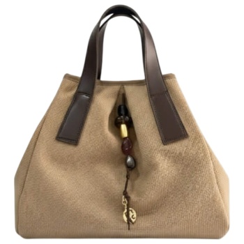 frnc francesco τσάντα γυναικεία χειρός-ώμου 5561 bg μπέζ