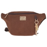 frnc francesco τσάντα γυναικεία μέσης 5571 cof καφέ