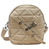 frnc francesco τσάντα γυναικεία πλάτης-backpack 4172 bg μπεζ