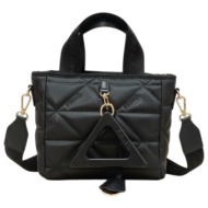 frnc francesco τσάντα γυναικεία χειρός-ώμου 4180 blk μαύρο