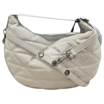frnc francesco τσάντα γυναικεία ώμου 4170 gr γκρί