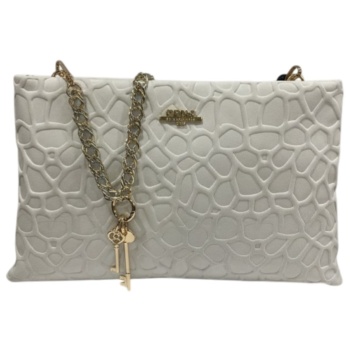 frnc francesco τσάντα γυναικεία ώμου 6182 prl περλέ