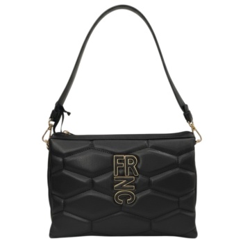 frnc francesco τσάντα γυναικεία χειρός-ώμου 4941w blk μαύρο
